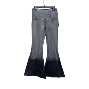 NWT Athena marie bell bottom flair blue jeans with tummy contour Sz‎ Medium